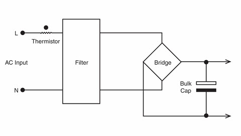 simple full wave bridge rectifier