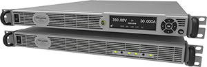 1U Genesys AC sources available in full, blank, grey or black front panels
